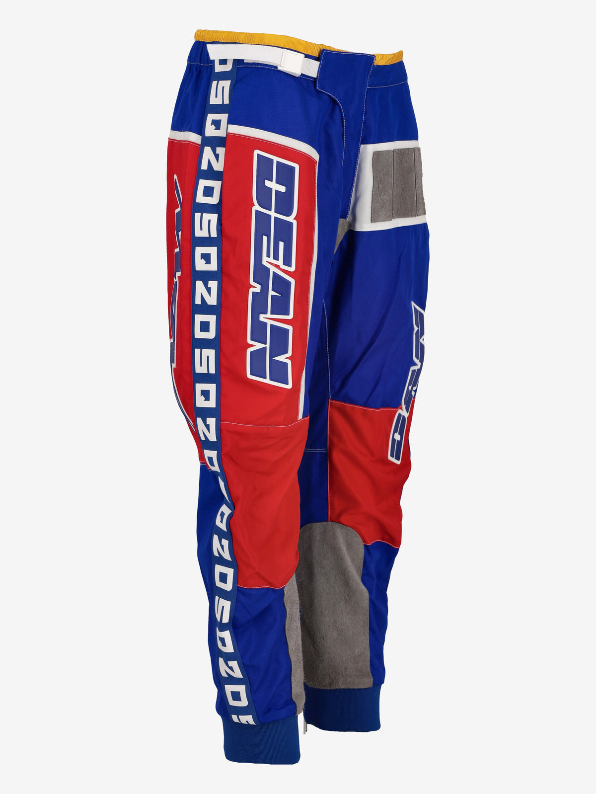 Dsquared2 Racing Regular Cargo Pants in Nylon with Leather Details CVM26.23.44  Dsquared² 