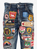 Dsquared2 Dark White Sprinkle Wash 642 Jeans CVM26.23.45  Dsquared² 