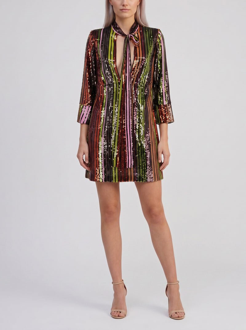 Dsquared2 "Disco Queen" Sequin Mini Dress CVM26.23.51  Dsquared² 