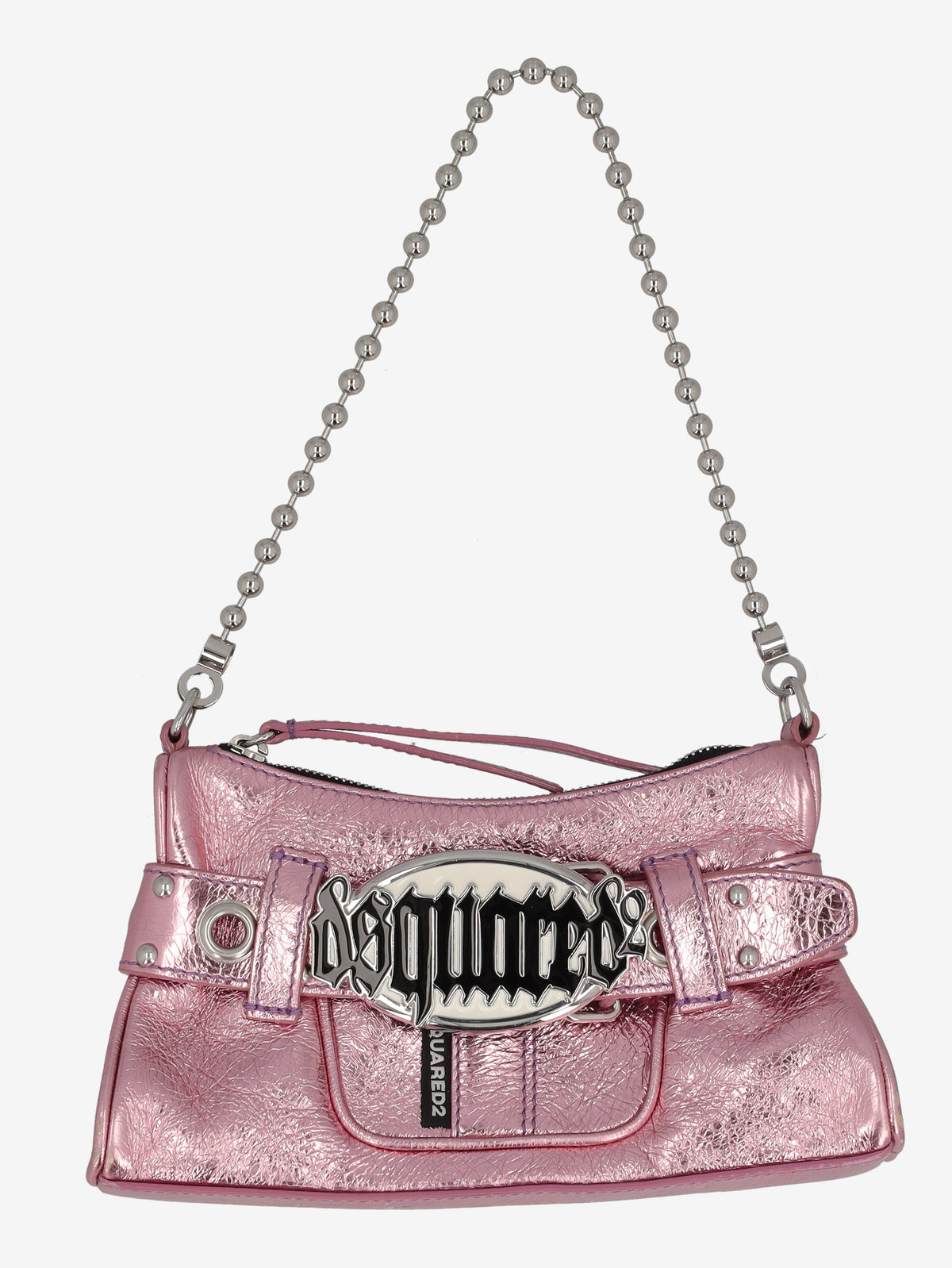 Dsquared2 Belt Clutch Patent Leather Shoulder Bag CVM26.23.86/1  Dsquared² 