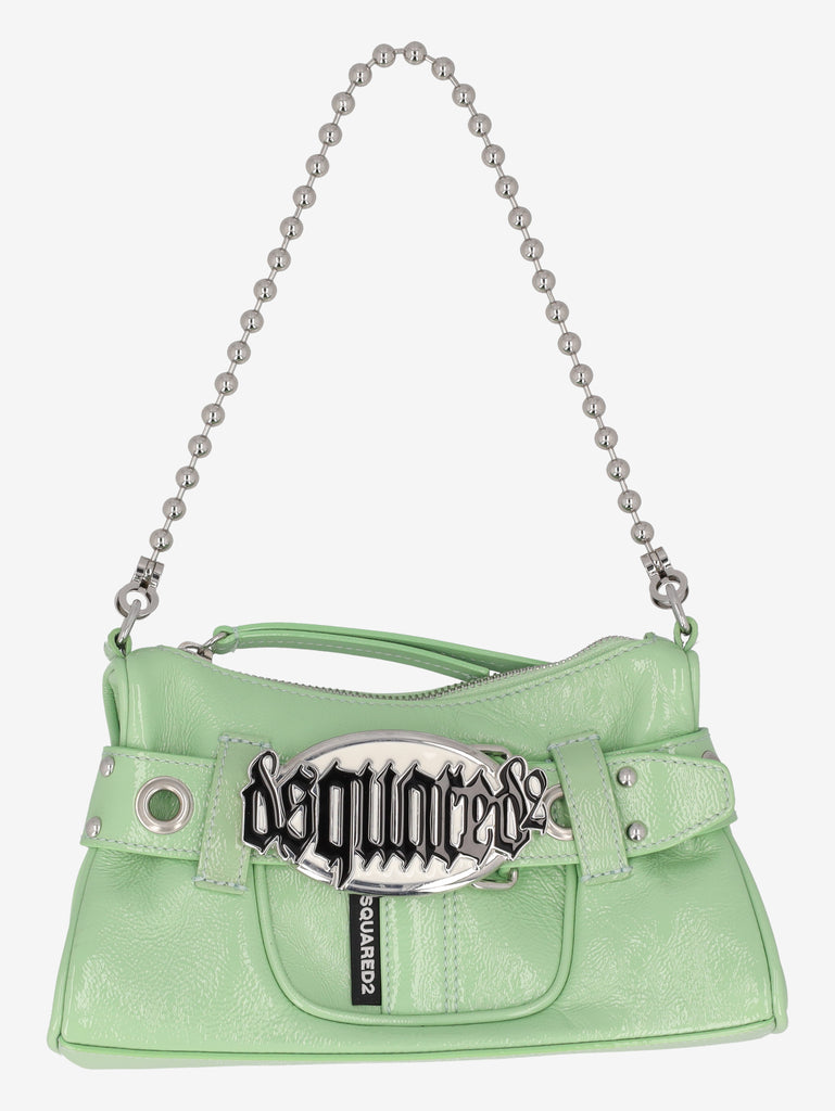 Dsquared2 Belt Clutch Patent Leather Shoulder Bag CVM26.23.86/2  Dsquared² 