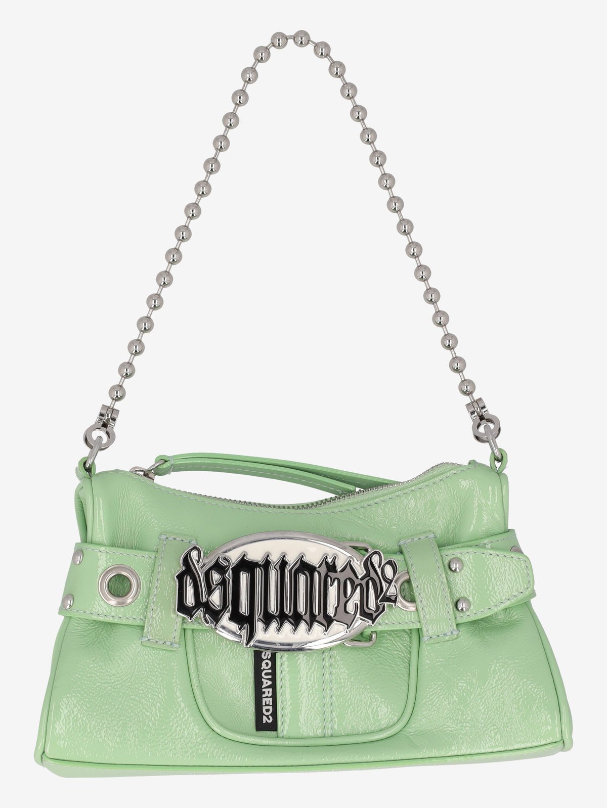 Dsquared2 Belt Clutch Patent Leather Shoulder Bag CVM26.23.86/2  Dsquared² 
