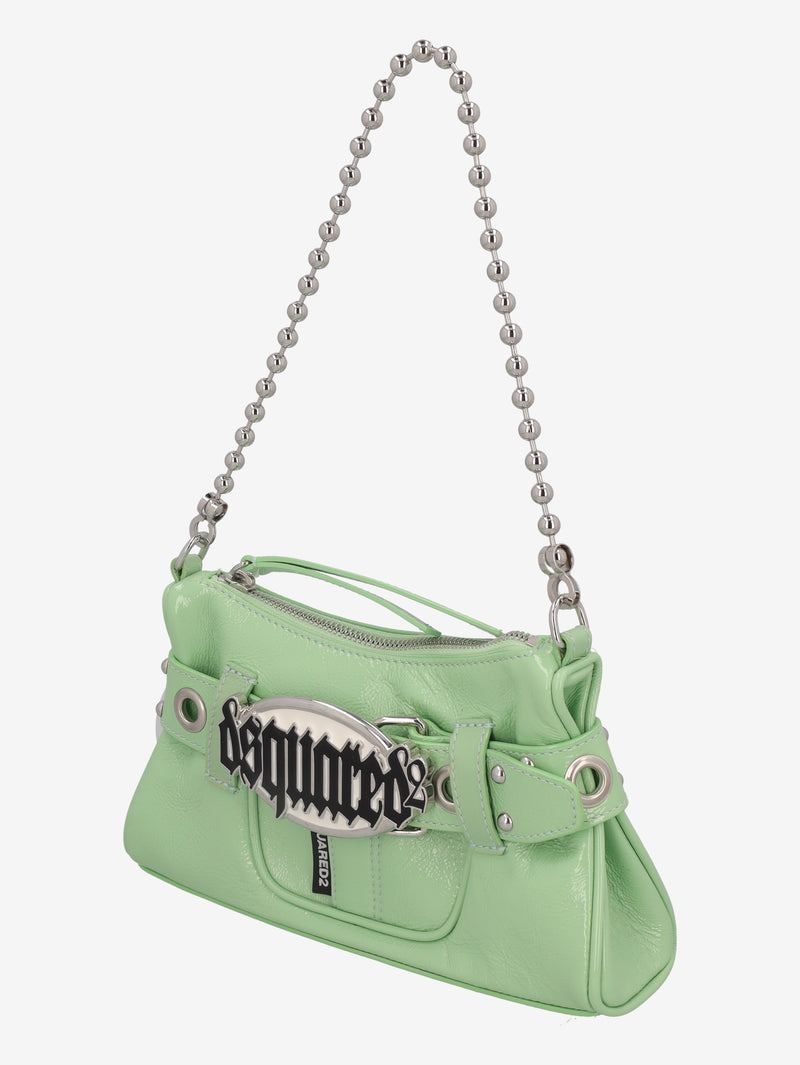 Dsquared2 Belt Clutch Patent Leather Shoulder Bag CVM26.23.86/2  Dsquared² 