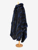 Emporio Armani Faux Fur Oversized Cape CVM24.84.13  Emporio Armani 