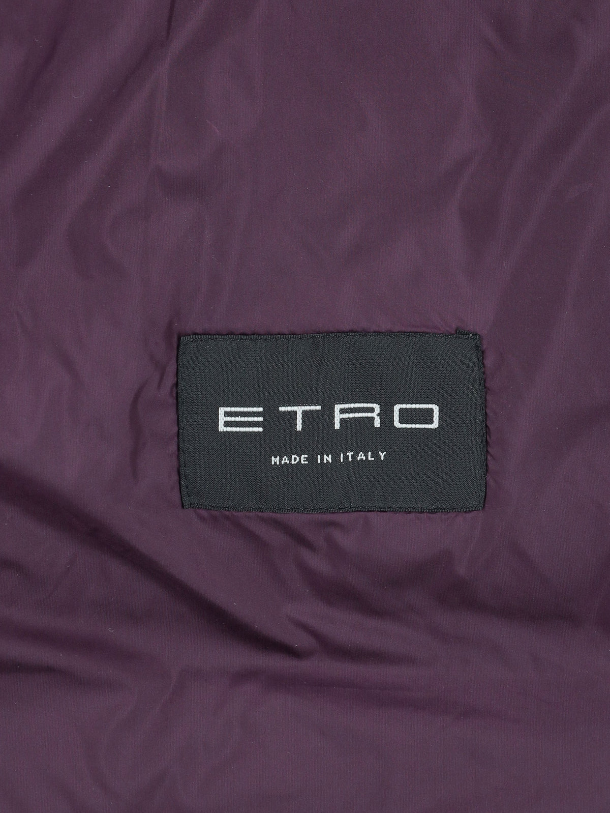 Etro Velvet-Effect Multicolor Puffer Jacket CVM26.22.37  Etro 