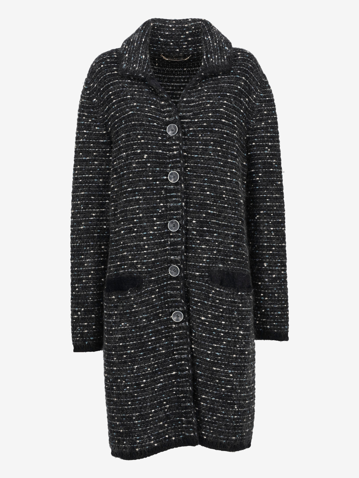 Falconeri Knitted Coat with Textured Finish CVM26.22.30  Falconeri 