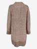 Falconeri Textured Knitted Long Coat with Buckle Detail CVM26.22.6  Falconeri 