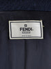 Fendi Vintage Wool-Blend Textured Coat with Oversized Collar W27526.183  Fendi 