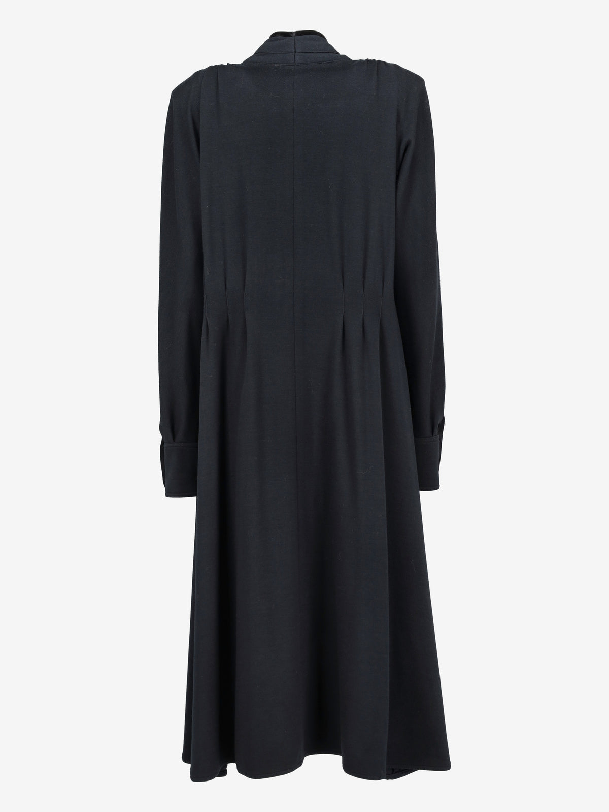 Fendi Vintage Wool Coat with Velvet Details W27526.185  Fendi 