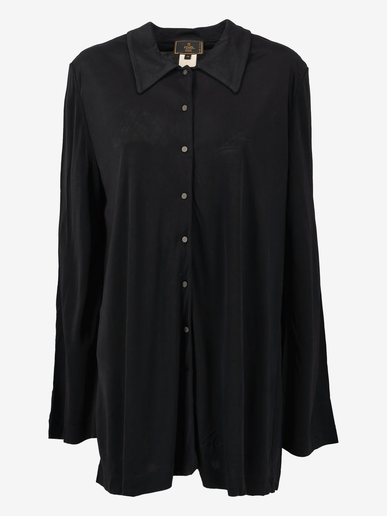 Fendi Black Shirt WCV041224.51  Fendi 