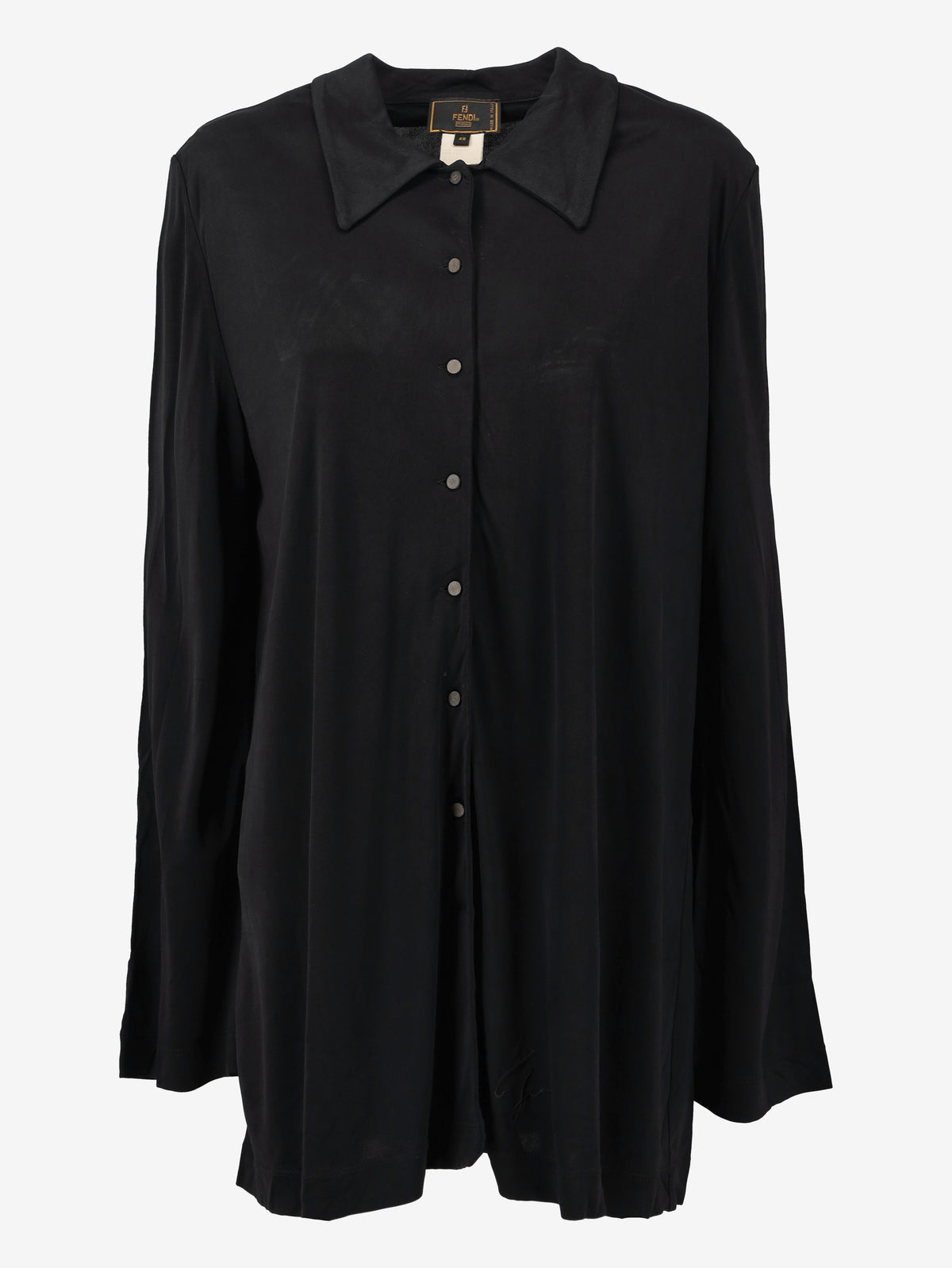 Fendi Black Shirt WCV041224.51  Fendi 