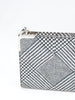 1990s Salvatore Ferragamo leather handbag with pied de poule print MR700725  Ferragamo 