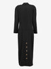 Genny Vintage Wool Coat with Gold-Tone Logo Buttons W27526.196  Genny 