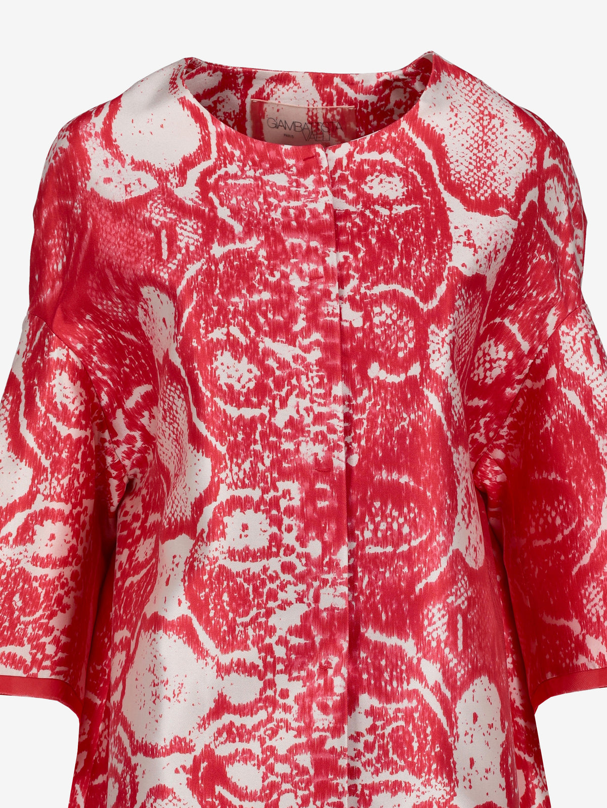 Giambattista Valli Oversized Python Print Coat CVM26.6.163.1  Giambattista Valli 