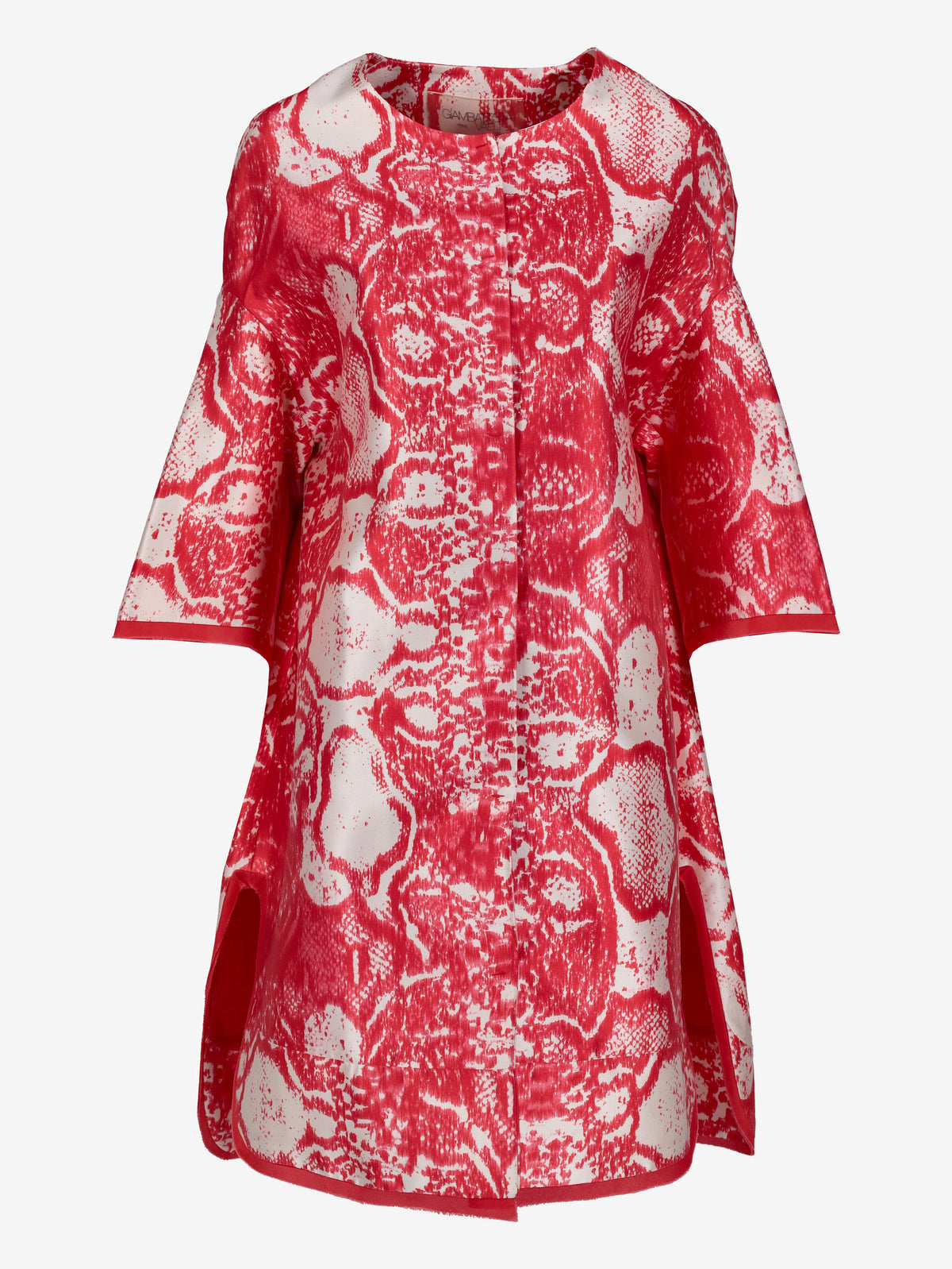 Giambattista Valli Oversized Python Print Coat CVM26.6.163.1  Giambattista Valli 