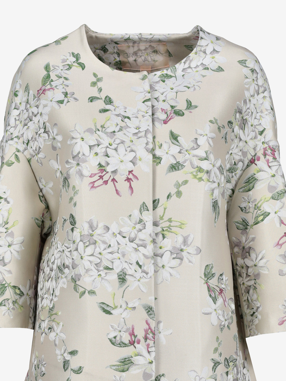 Giambattista Valli Floral Oversized Lightweight Coat CVM26.6.163  Giambattista Valli 