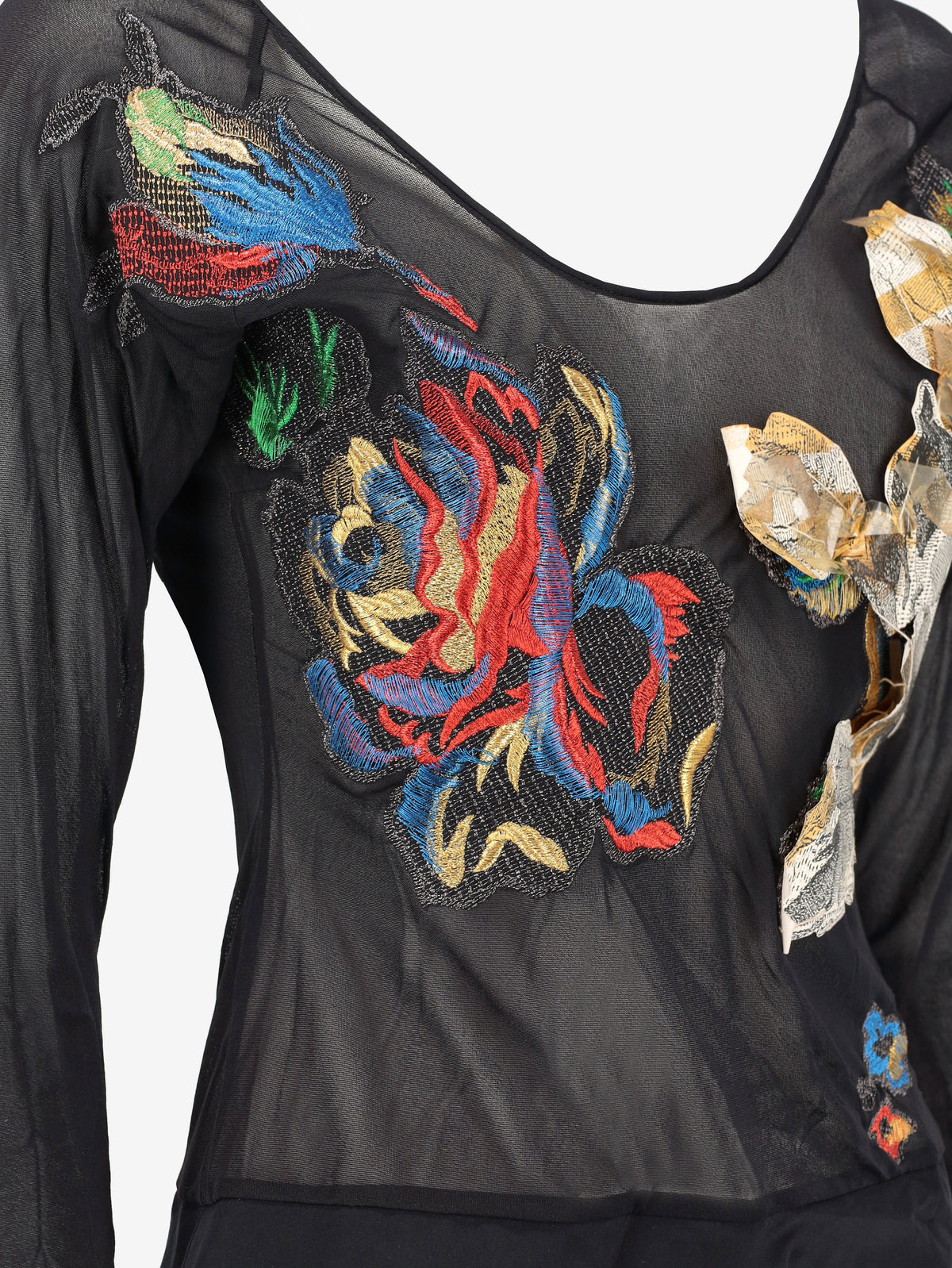 Gianfranco Ferré Unfinished Mesh Top AR114  Gianfranco Ferré 