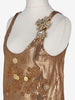 Gianfranco Ferré Rare Archive Gold Mesh Jewel Dress - FW 1991 W2511.128  Gianfranco Ferré 