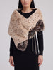 Gianfranco Ferré Vintage Asymmetric Fur Cape W27526.202  Gianfranco Ferré 