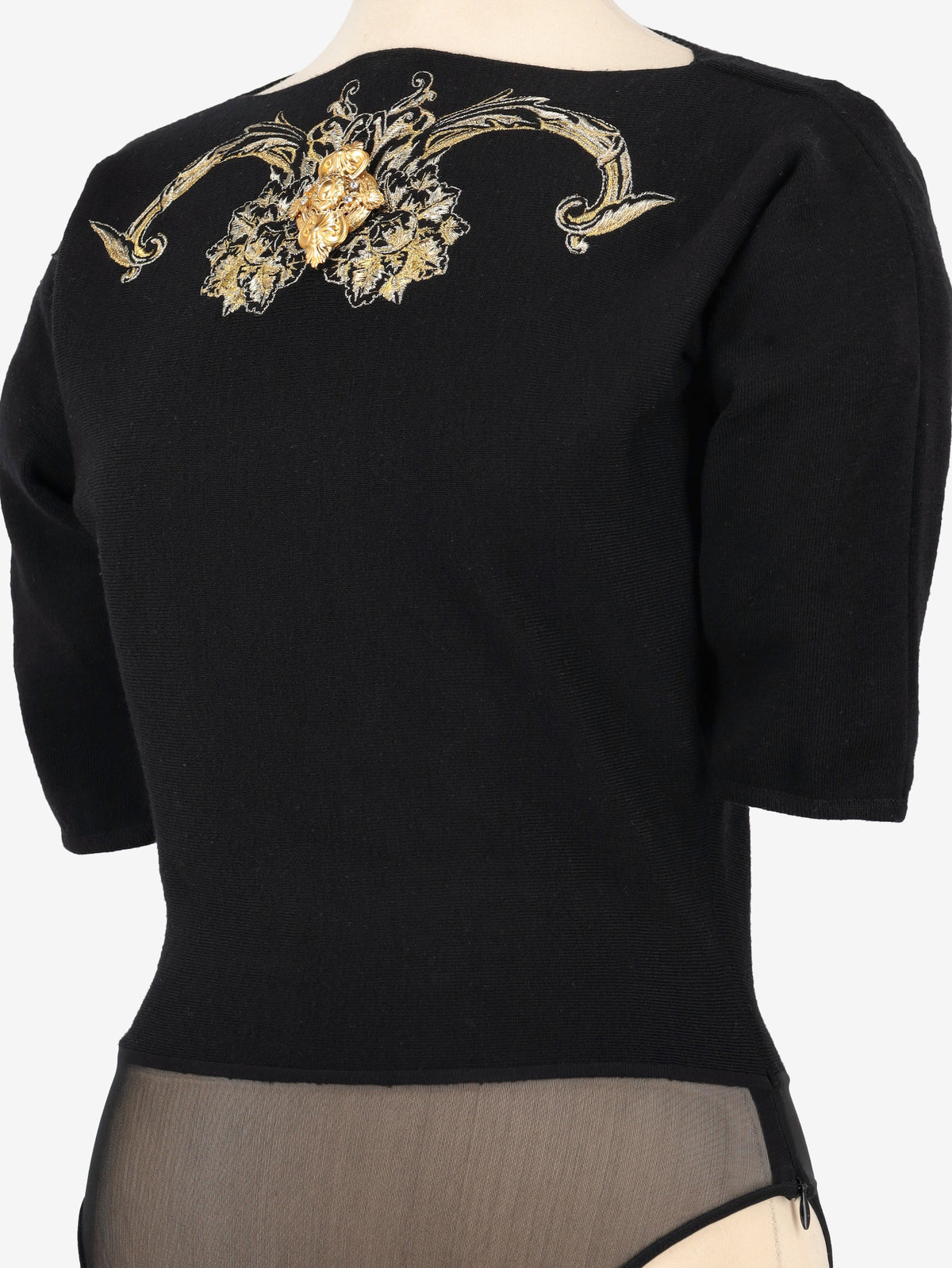 Gianfranco Ferrè Wool Bodysuit WCV041224.112  Gianfranco Ferré 