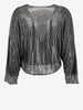 Gianni Versace Couture - Metallic Mesh Crop Blouse (S/S 1986) AR115  Gianni Versace 