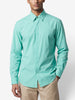 Versace Vintage Turquoise Cotton-Blend Shirt MR12926.13  Gianni Versace 