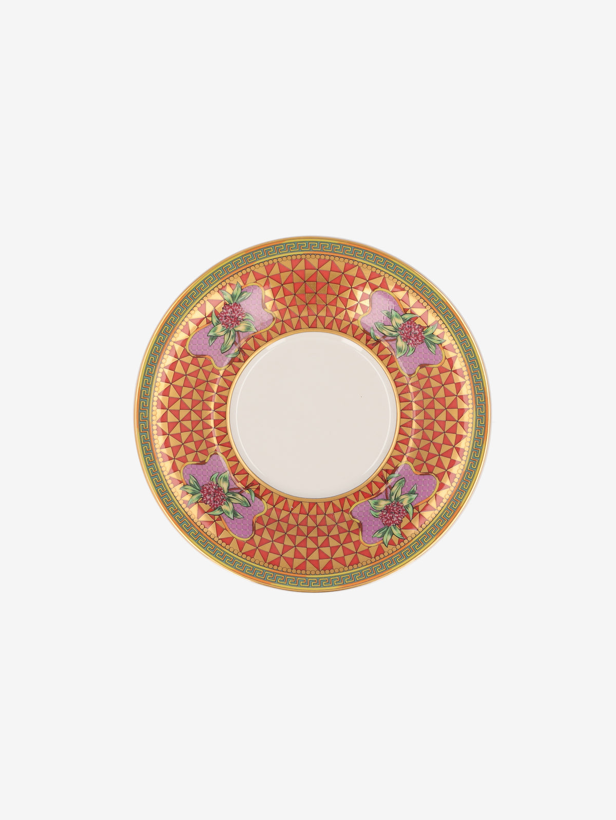 Rosenthal Meets Versace "Floral Elegy" 3-Piece Porcelain Coffee / Tea Set MR12926.40.1  Gianni Versace 