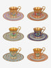 Rosenthal Meets Versace "Floral Elegy" 3-Piece Porcelain Coffee / Tea Set MR12926.40.2  Gianni Versace 