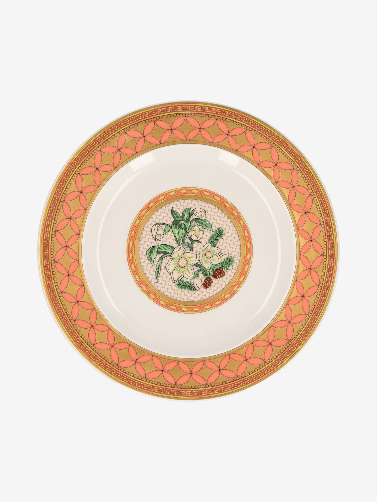 Rosenthal Meets Versace "Floral Elegy" 3-Piece Porcelain Coffee / Tea Set MR12926.40.5  Gianni Versace 