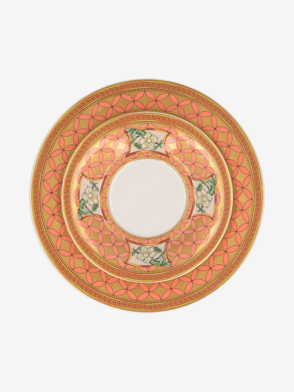 Rosenthal Meets Versace "Floral Elegy" 3-Piece Porcelain Coffee / Tea Set MR12926.40.5  Gianni Versace 