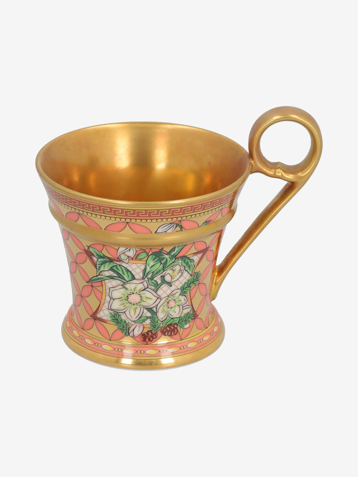 Rosenthal Meets Versace "Floral Elegy" 3-Piece Porcelain Coffee / Tea Set MR12926.40.5  Gianni Versace 