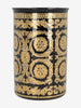 Rosenthal Meets Versace "Gold Baroque" Black and Gold Porcelain Vase MR12926.42  Gianni Versace 