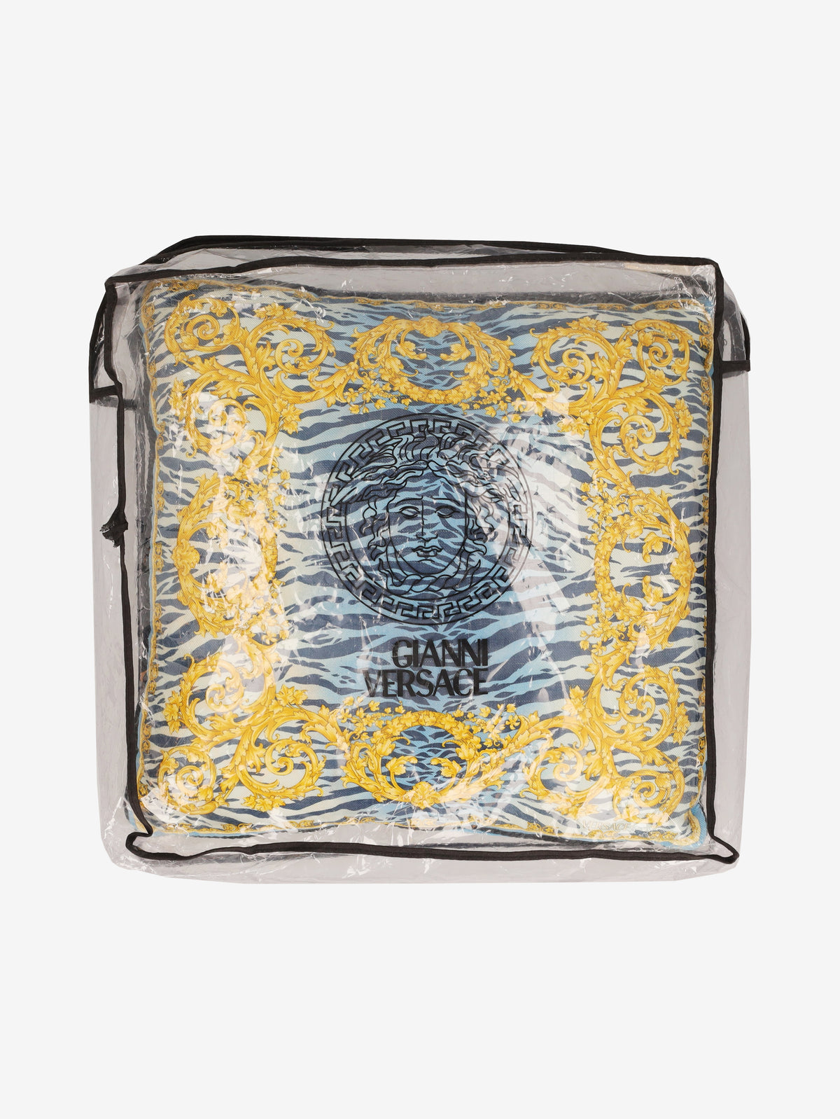 Versace Silk Cushion with Baroque and Tiger Print MR12926.45  Gianni Versace 