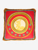 Versace Oversized Multicolour Silk Cushion with Decorative Fringes MR12926.47  Gianni Versace 