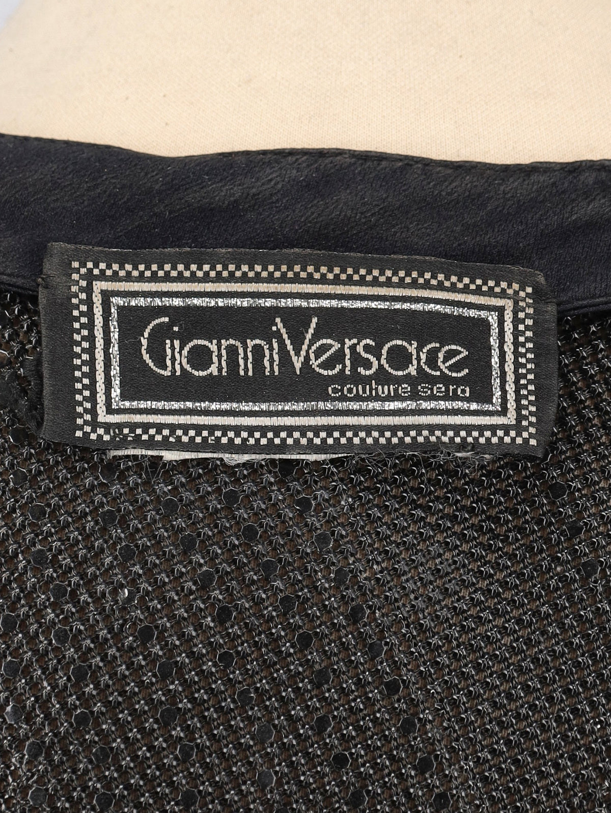 Gianni Versace Couture Metallic Knit Blouse W04032025_25  Gianni Versace 