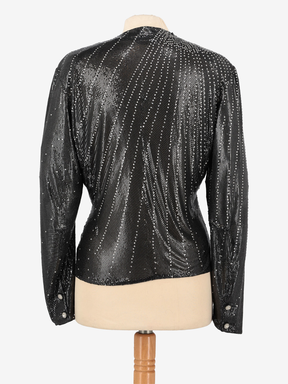 Gianni Versace Couture Metallic Knit Blouse W04032025_25  Gianni Versace 