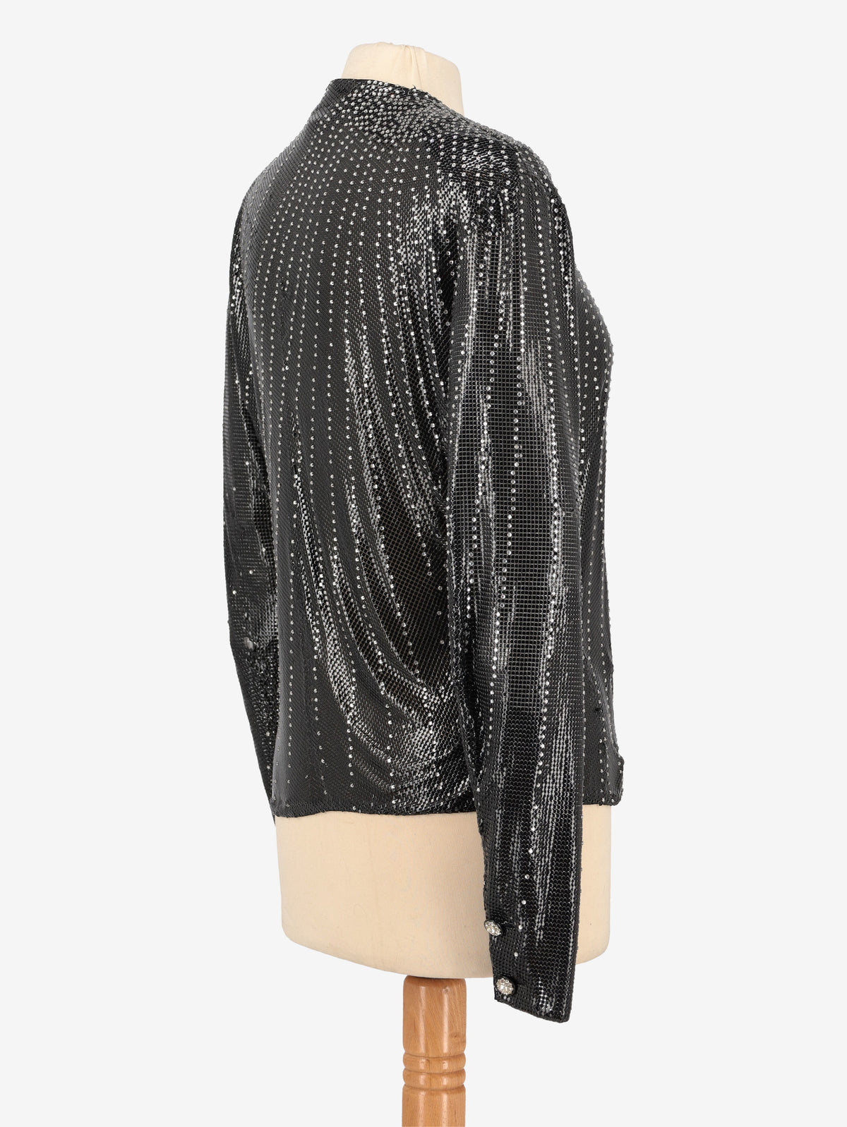 Gianni Versace Couture Metallic Knit Blouse W04032025_25  Gianni Versace 