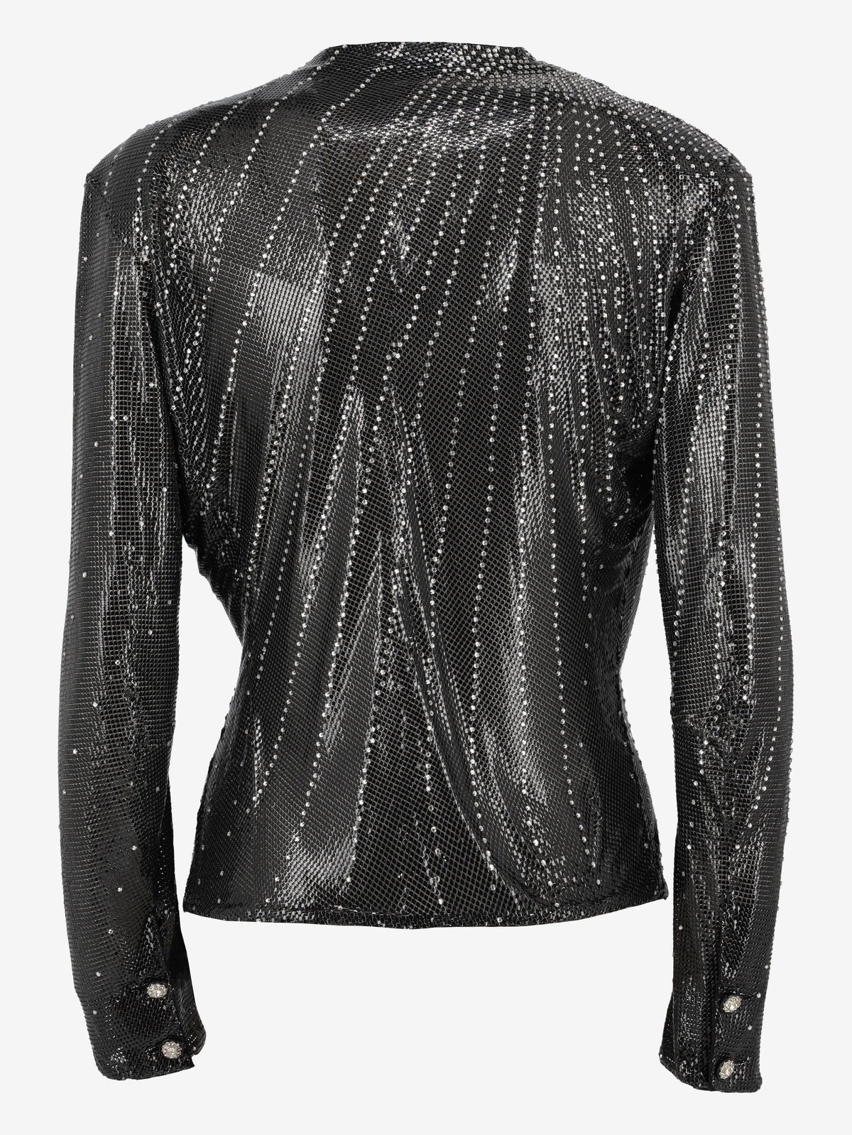 Gianni Versace Couture Metallic Knit Blouse W04032025_25  Gianni Versace 