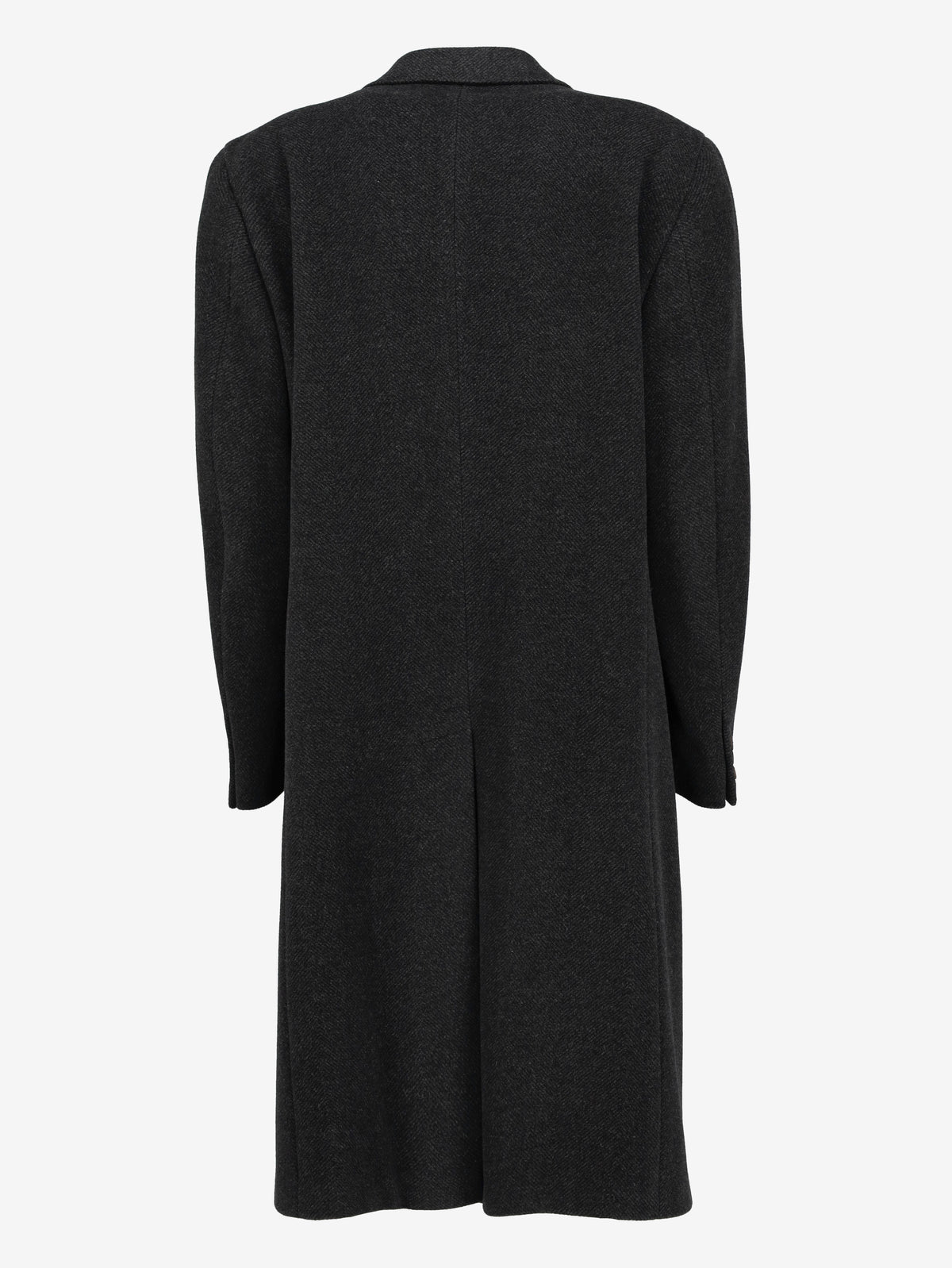 Giorgio Armani Grey Wool-Blend Double-Breasted Coat MU260921.72  Giorgio Armani 