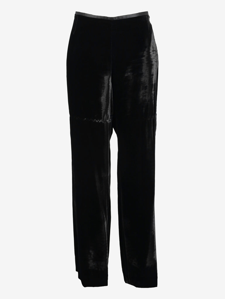 Giorgio Armani Vintage Black Velvet Trousers W27526.180  Giorgio Armani 