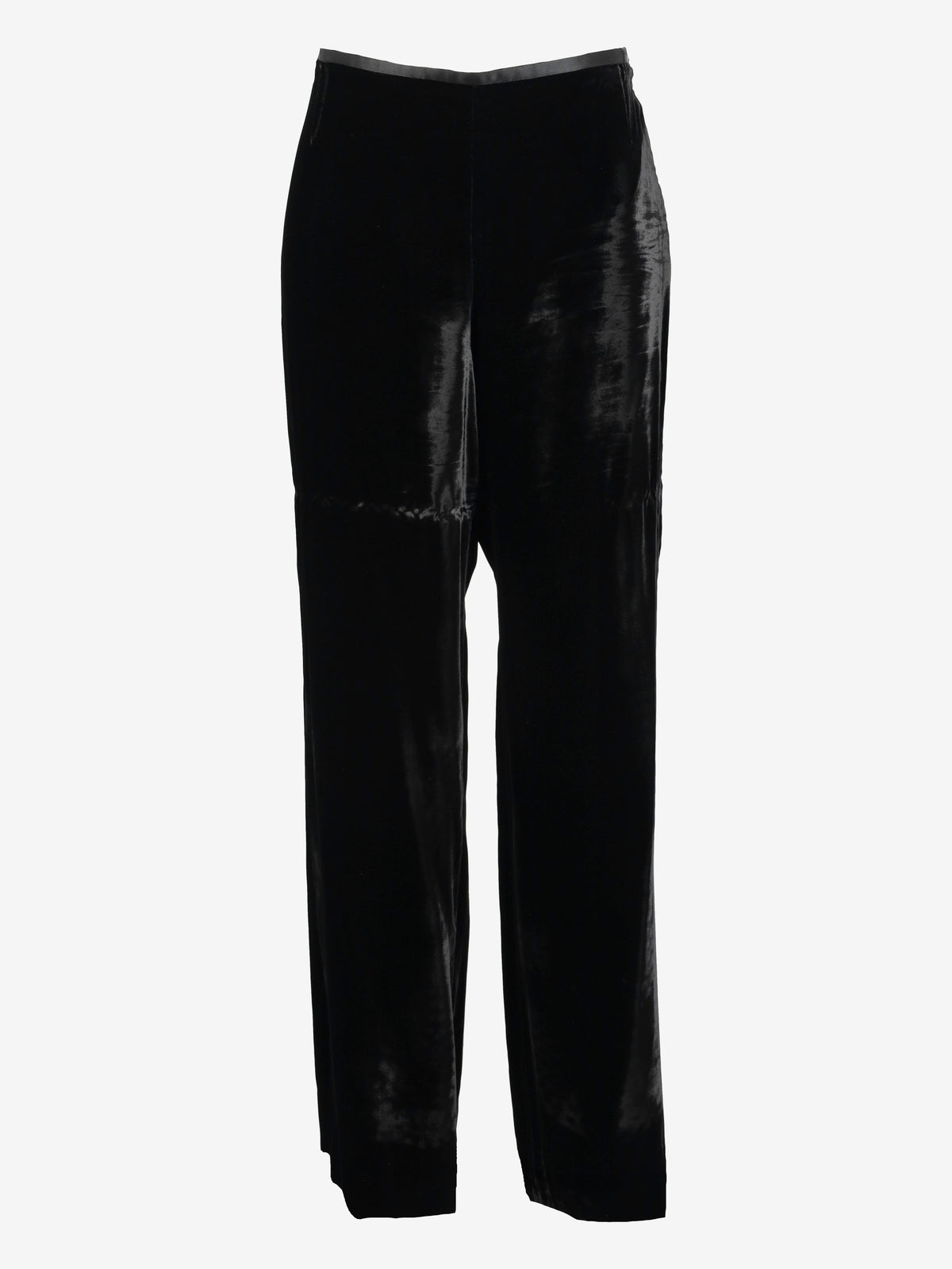 Giorgio Armani Vintage Black Velvet Trousers W27526.180  Giorgio Armani 