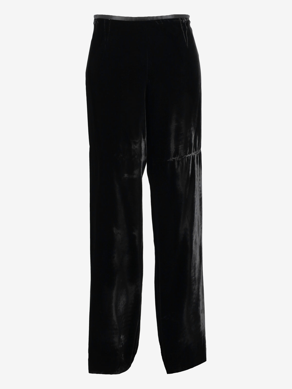 Giorgio Armani Vintage Black Velvet Trousers W27526.180  Giorgio Armani 