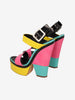 Giuseppe Zanotti Multicolor Pop Platform Sandals W6826.15  Giuseppe Zanotti 