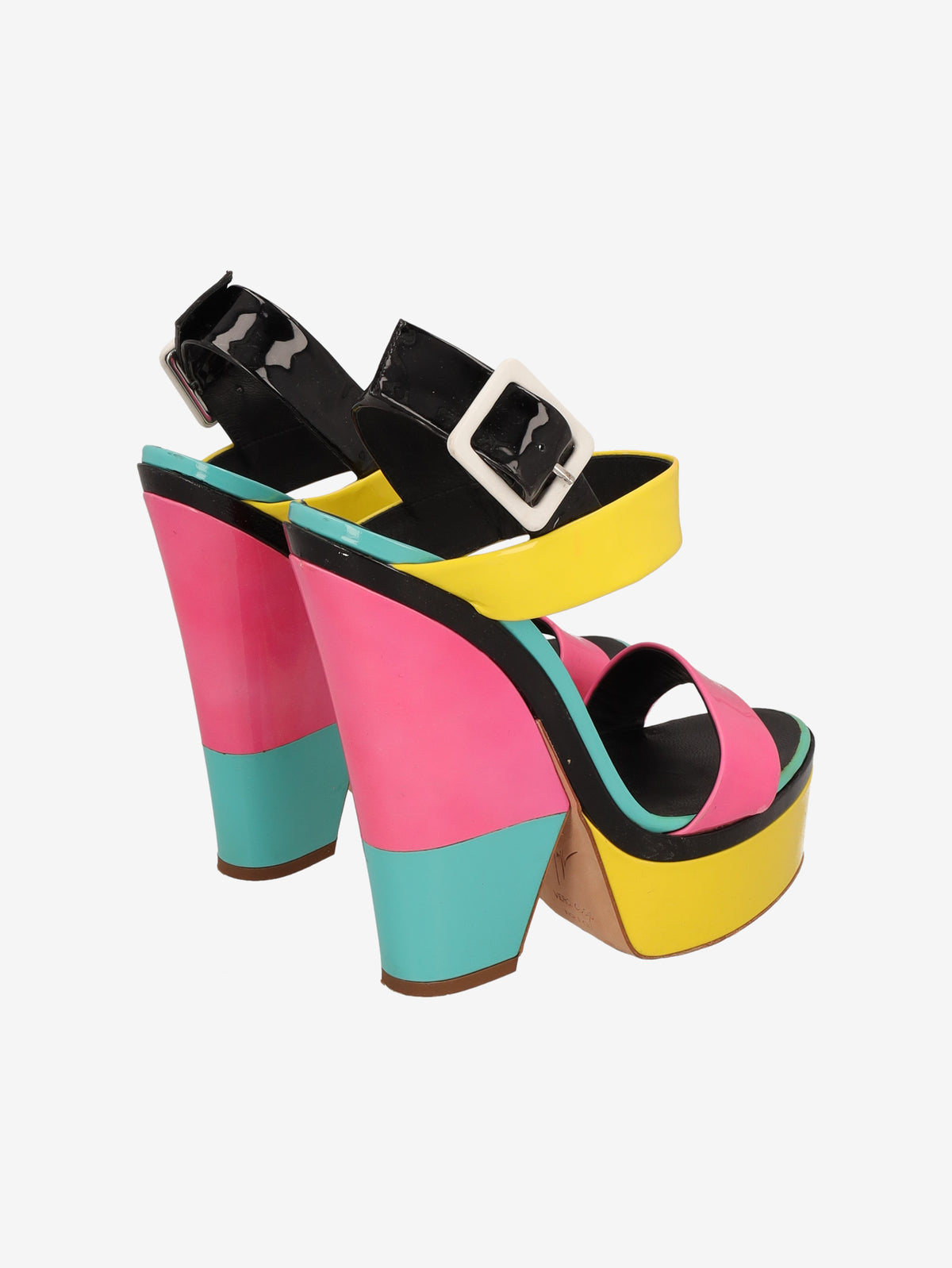 Giuseppe Zanotti Multicolor Pop Platform Sandals W6826.15  Giuseppe Zanotti 