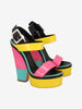 Giuseppe Zanotti Multicolor Pop Platform Sandals W6826.15  Giuseppe Zanotti 
