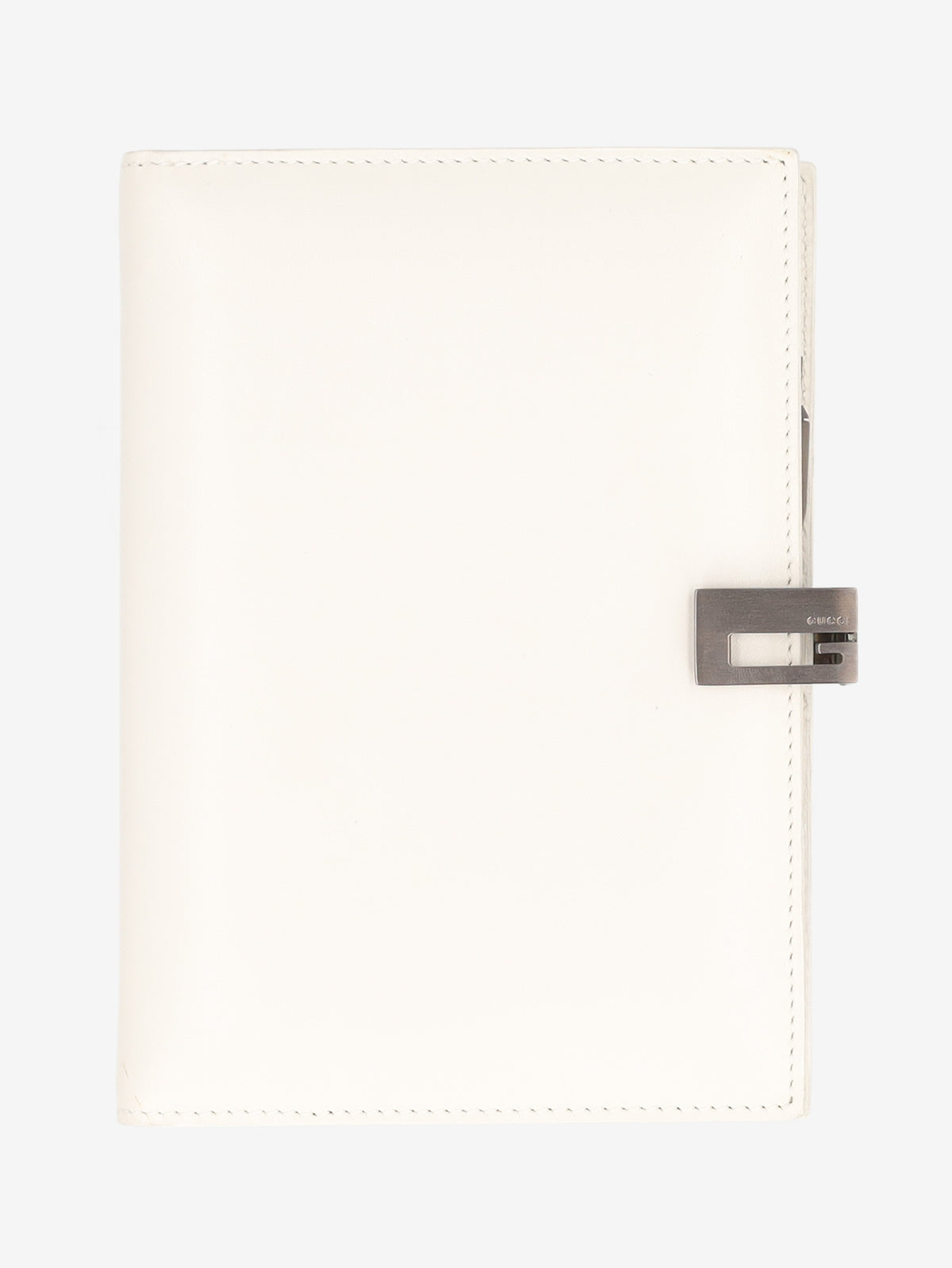 Gucci Mini White Leather Agenda with Box W28926.5  Gucci 