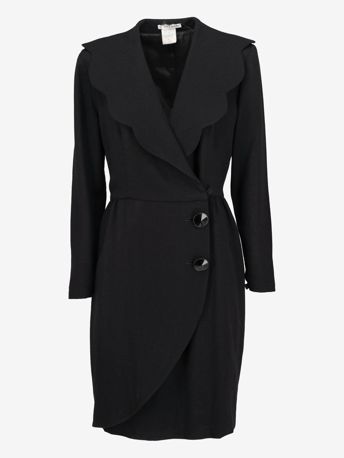 Guy Laroche Black Wool Dress W191026.10  Guy Laroche 