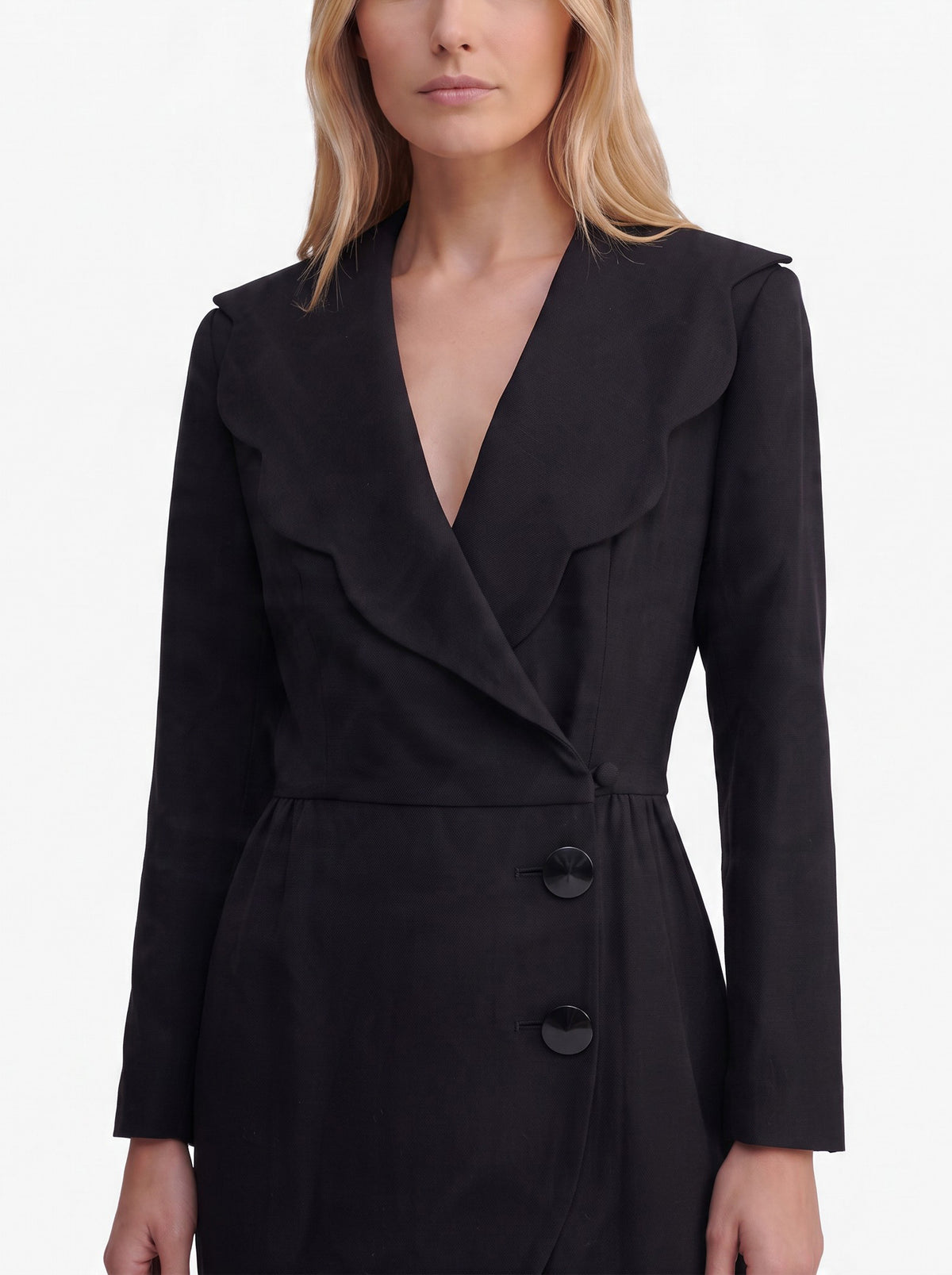 Guy Laroche Black Wool Dress W191026.10  Guy Laroche 