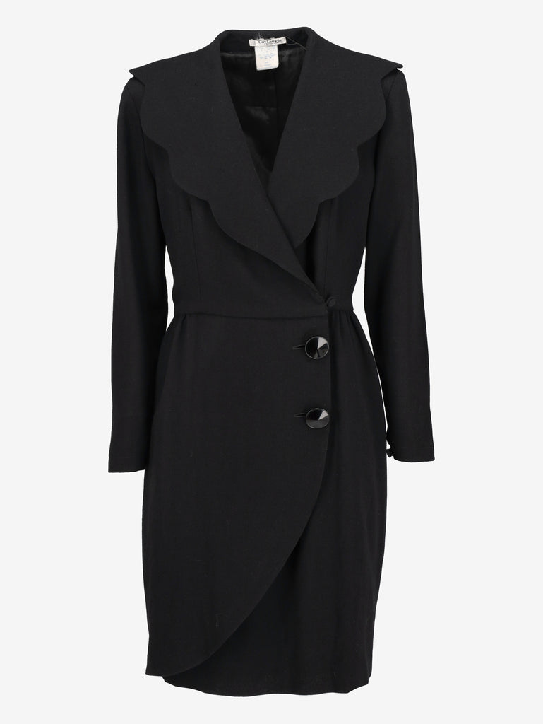 Guy Laroche Black Wool Dress W191026.10  Guy Laroche 