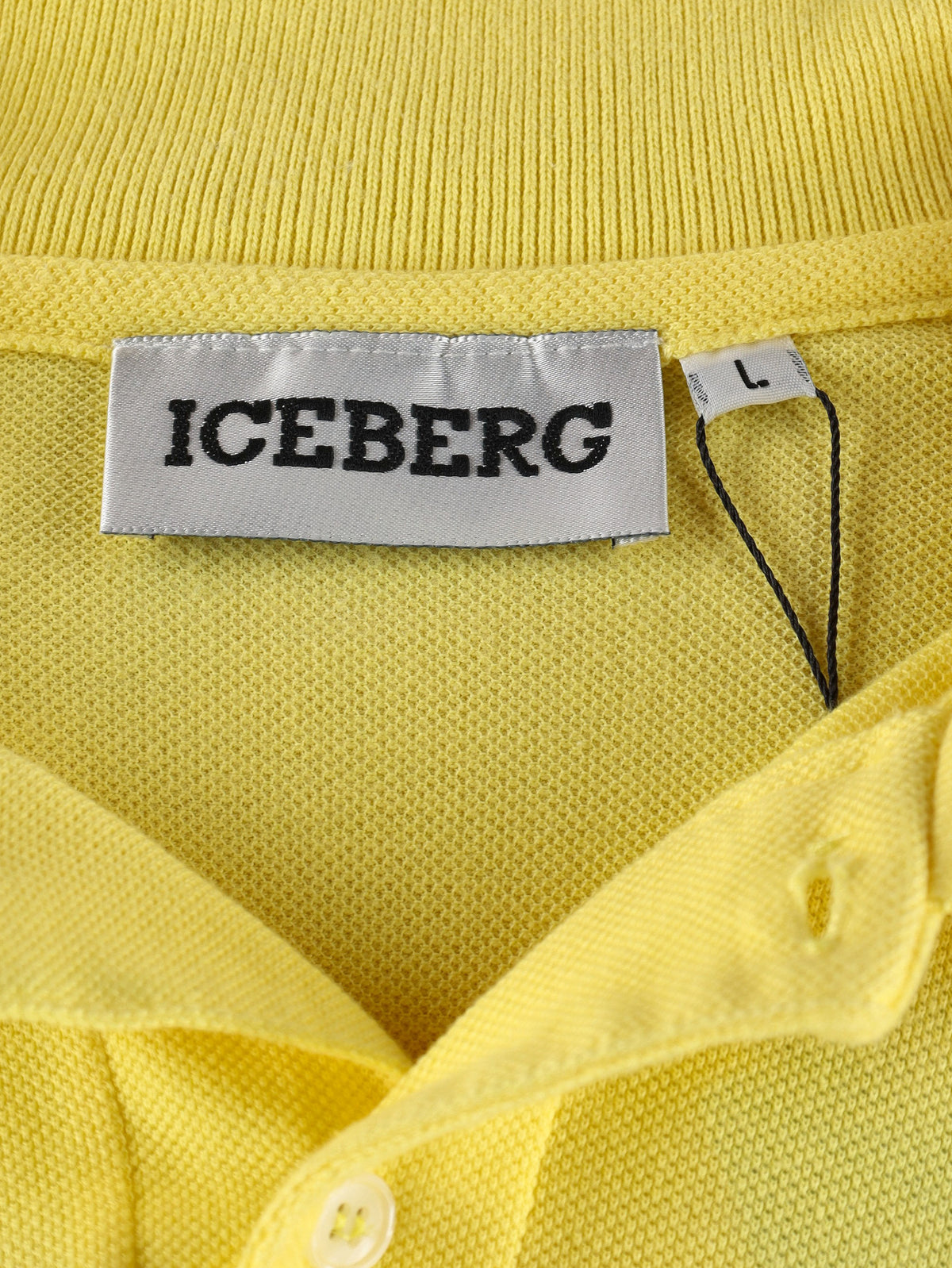 Iceberg Yellow Long-Sleeve Donald Duck Polo MU260921.107  Iceberg 